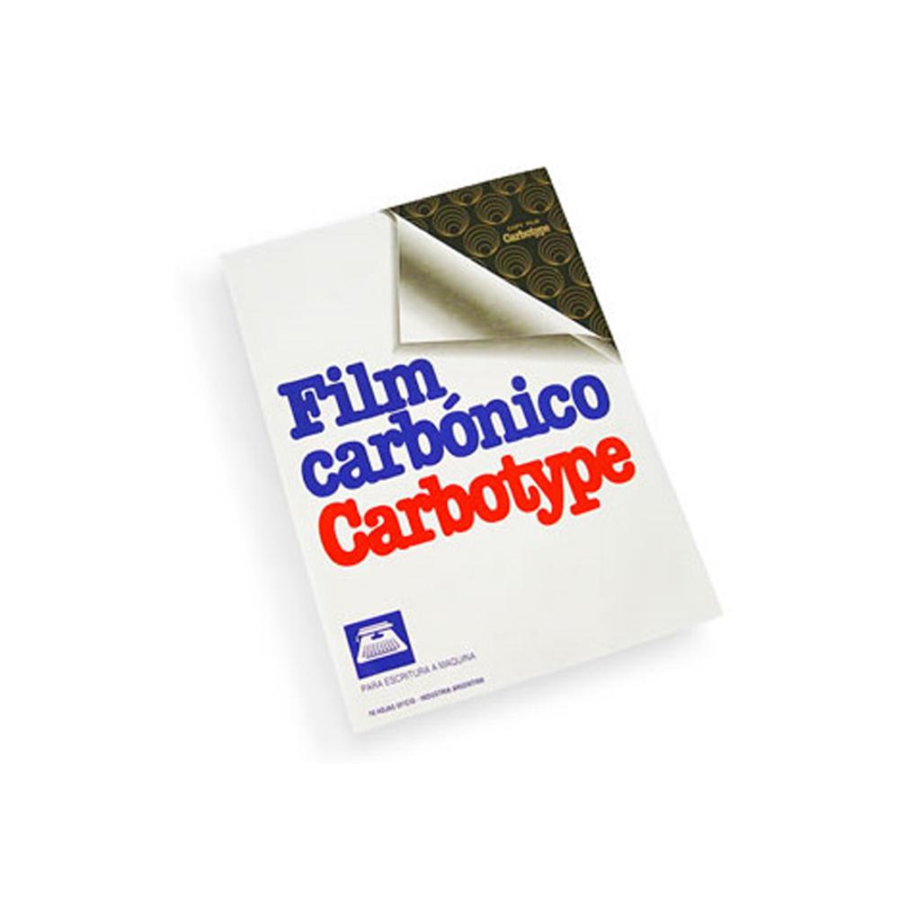 CARBONICO CARBOTYPE FILM NEGRO X 50 HJS.