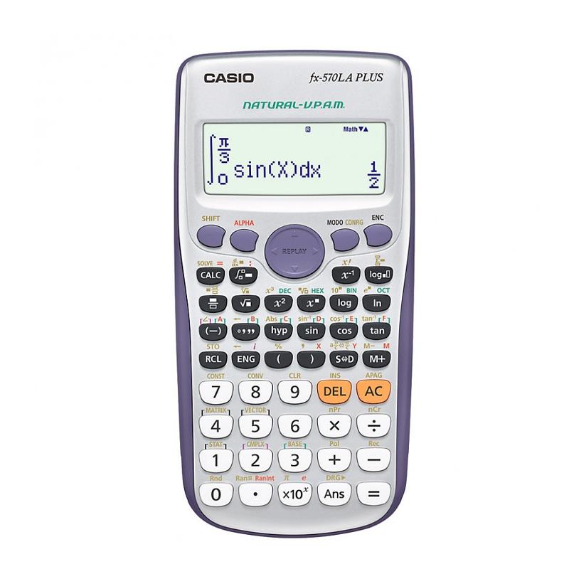 CALCULADORA CASIO CIENTIFICA FX-570 LAPLUS A BATERIA