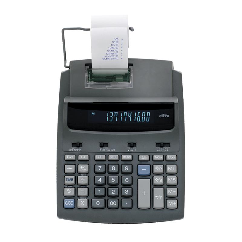 CALCULADORA CIFRA DE ESCRITORIO PR-255T IMPRESOR TERMICO (USO INTENSIVO)