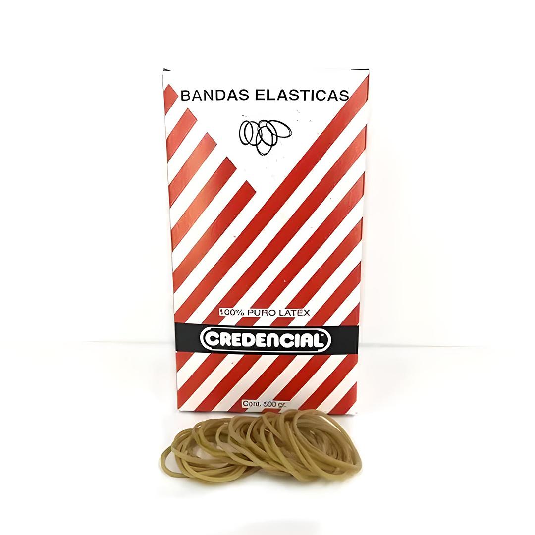 BANDA ELASTICA CREDENCIAL DE  60 DIAMETRO X 5 MM. X 500 GRS.