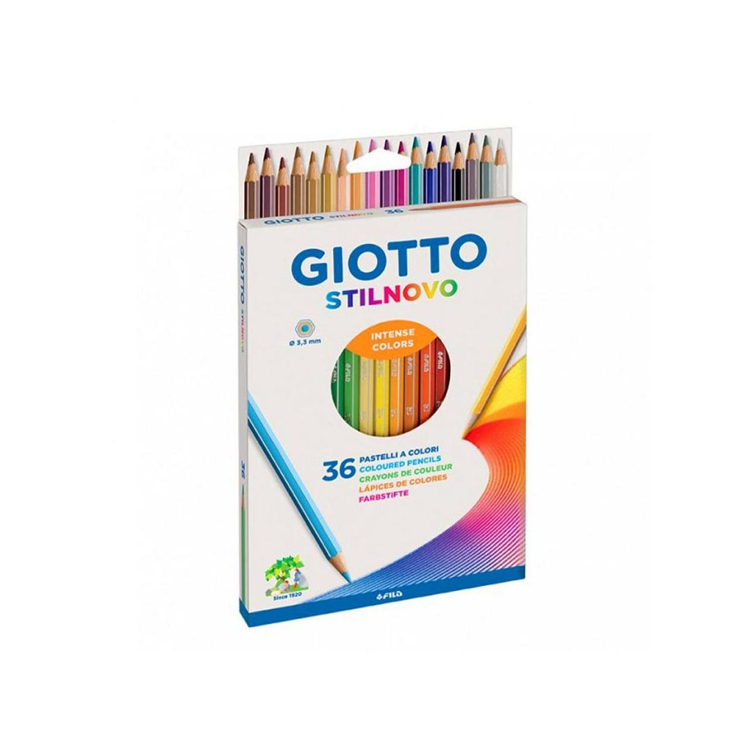 LAPICES DE COLORES GIOTTO STILNOVO X 36 LARGOS