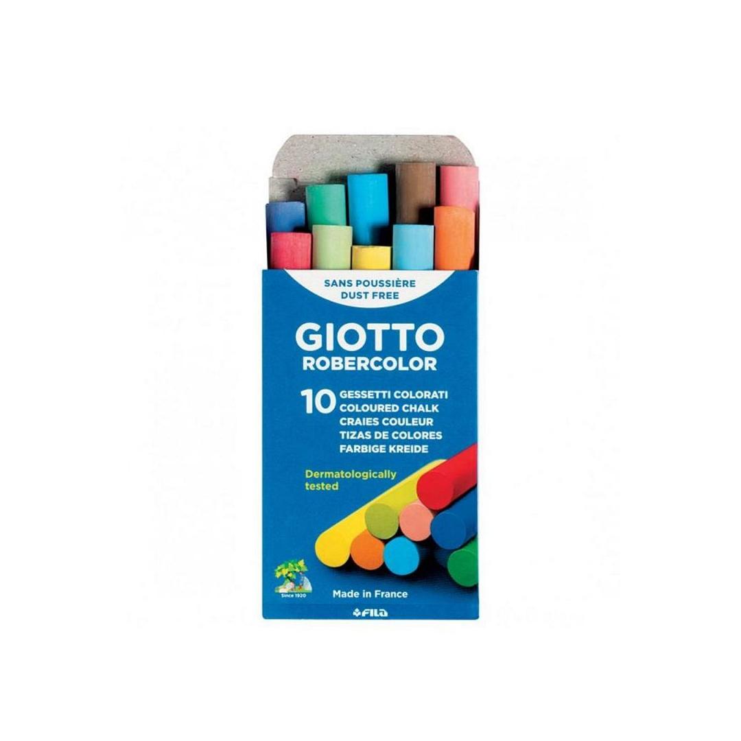 TIZA GIOTTO ROBERCOLOR COLOR X  10 UNIDADES