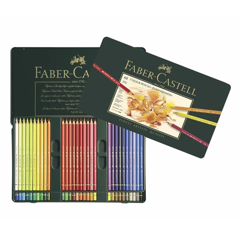 LAPICES POLYCHROMOS FABER CASTELL X 60 LATA (110060)