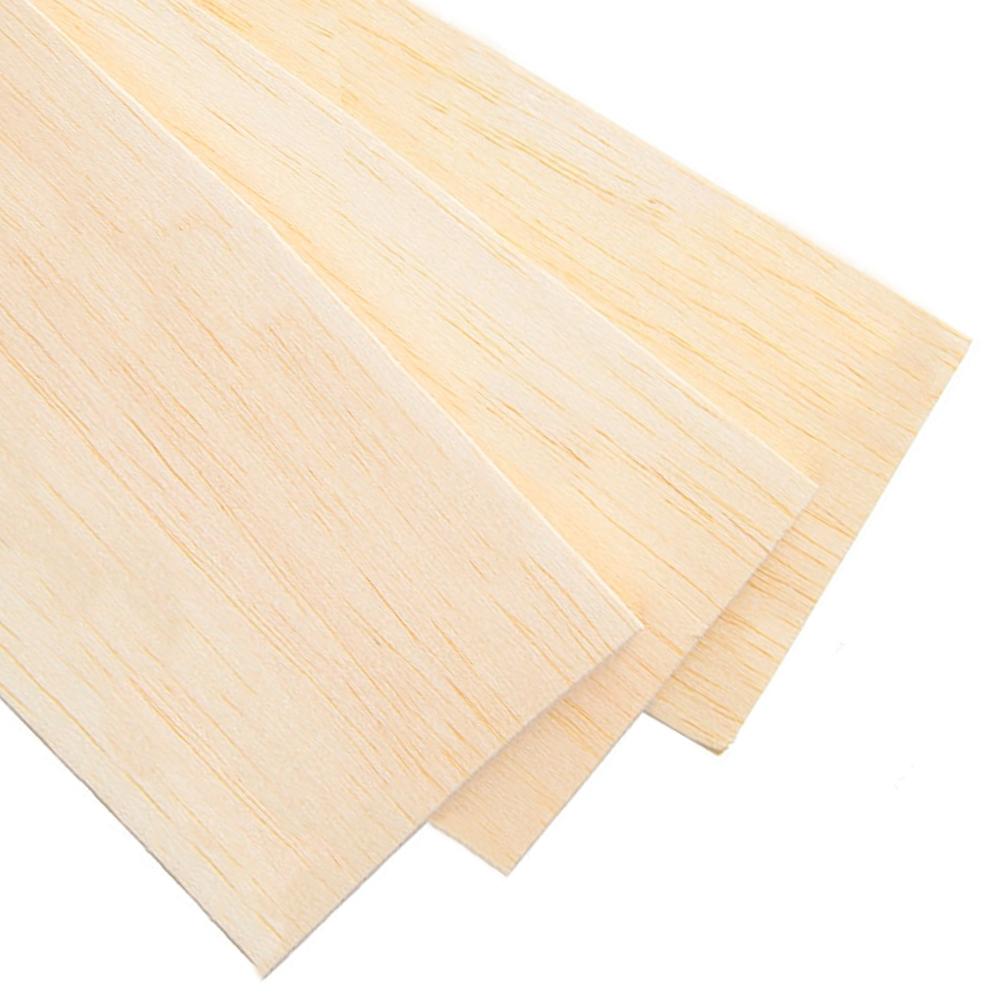 MADERA BALSA EN PLANCHA 91,5 CM X 7,6 CM. DE 5 MM.