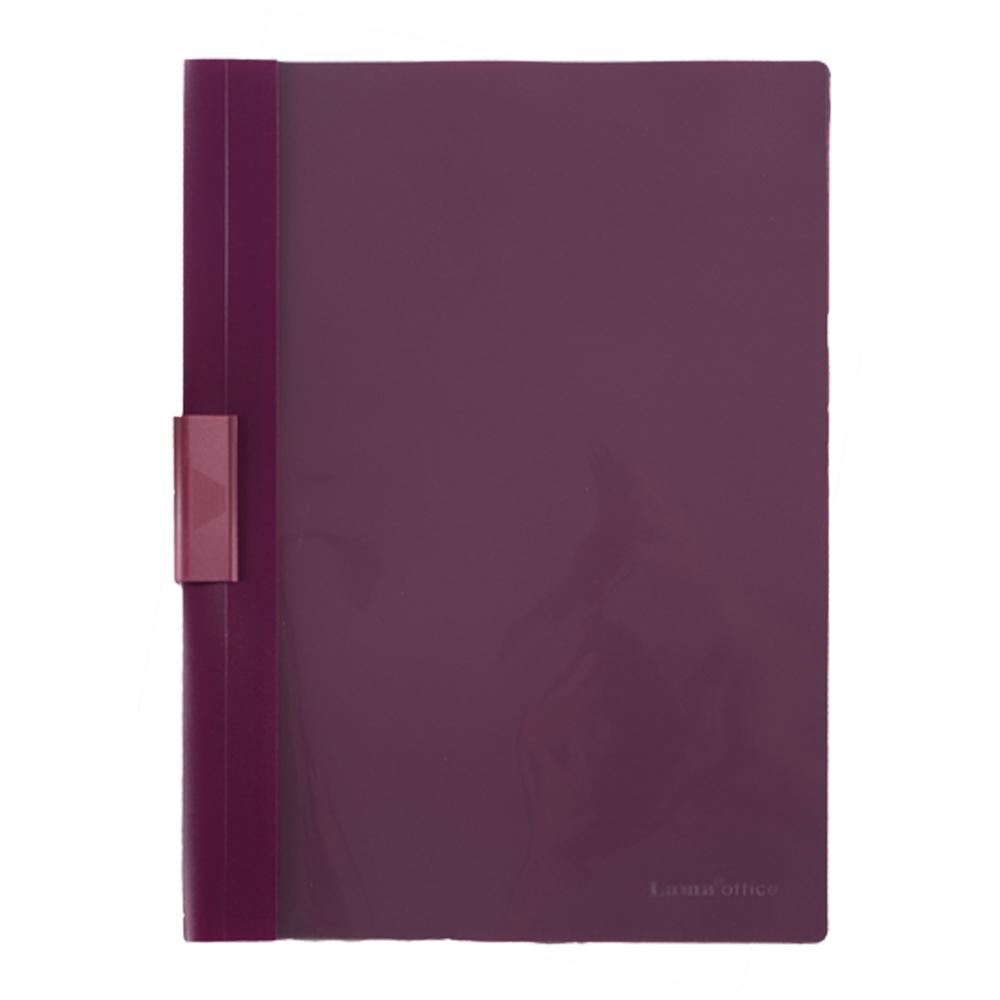 CARPETA LAMA C/CLIP DESLIZABLE A4 (E18) V/COLORES