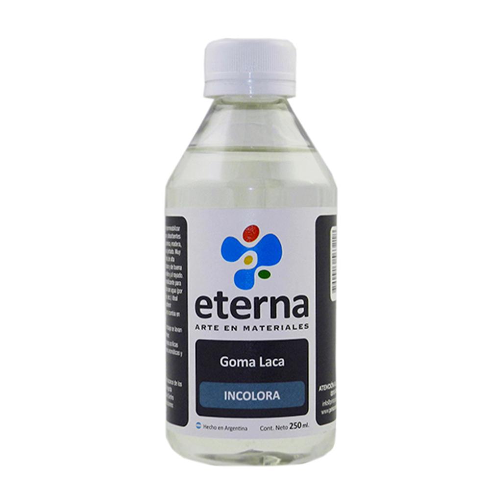 GOMA LACA INCOLORA ETERNA X 250 ML.