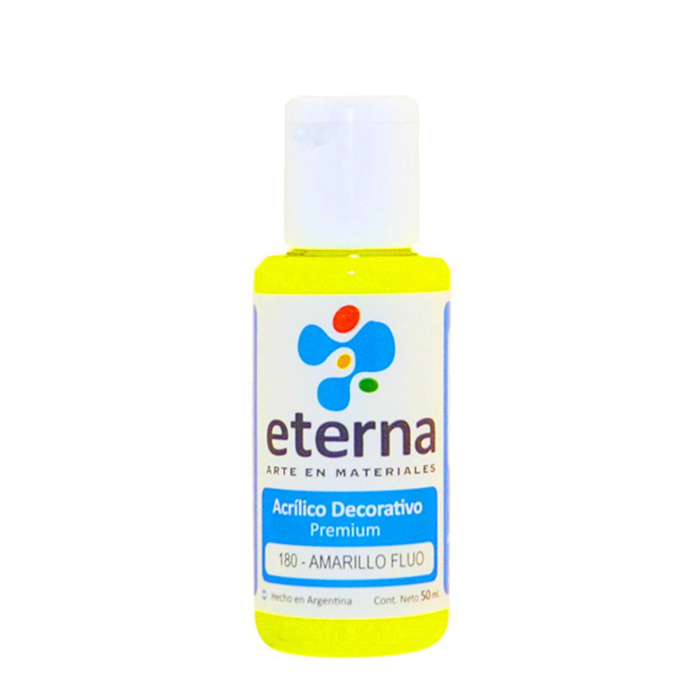 PINTURA ETERNA ACRILICA DECORATIVA X  50 ML FLUO  V/COLORES