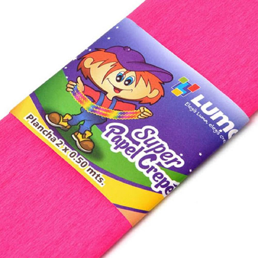 PAPEL CREPE LUMA V/COLORES