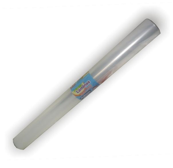 LAMINA LUMA PLASTICA P/FORRAR EN ROLLO DE 120 CM. X 10 MTS. 60 MIC