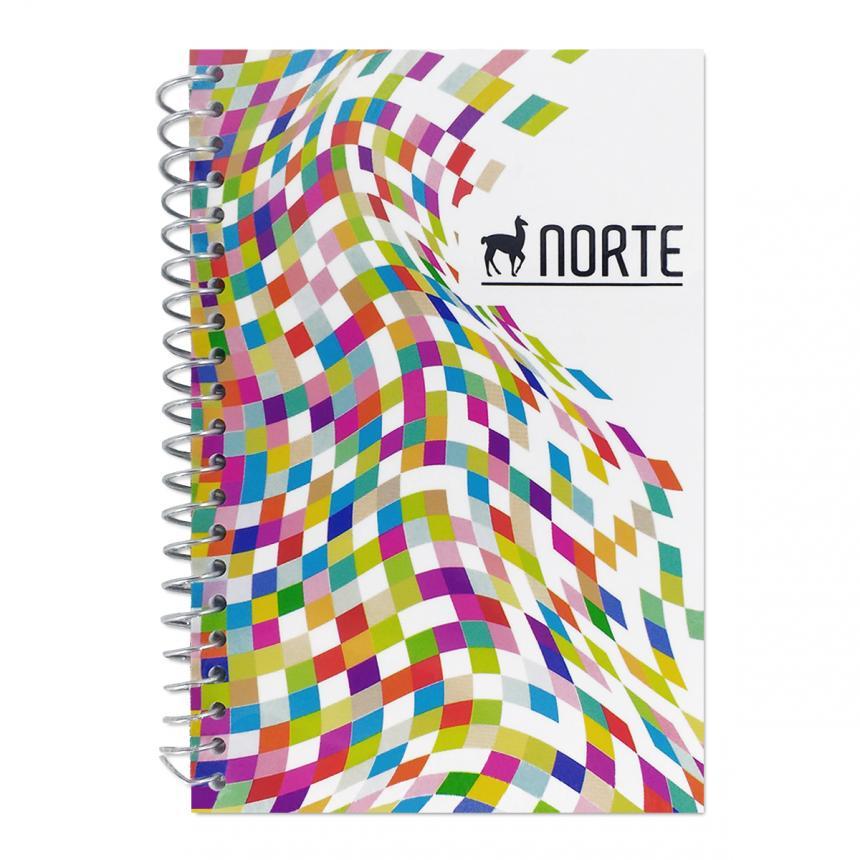 LIBRETA NORTE 4040 C/ESPIRAL  (14 X 9.5 CM)