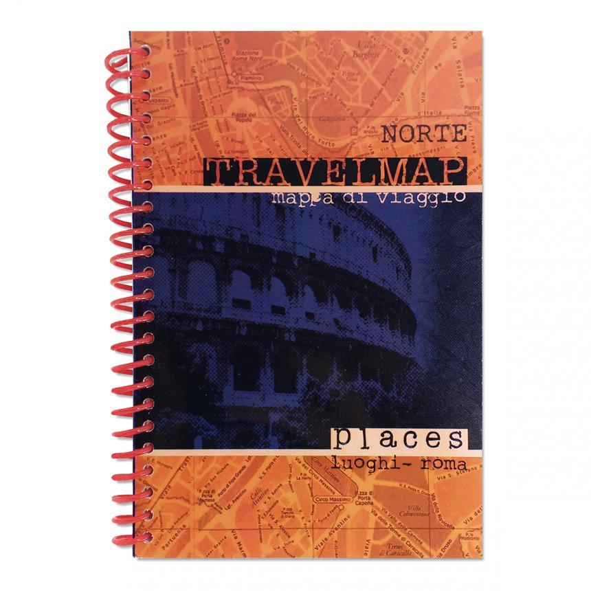 LIBRETA NORTE 4060 C/ESPIRAL  (15.5 X 10.5 CM)