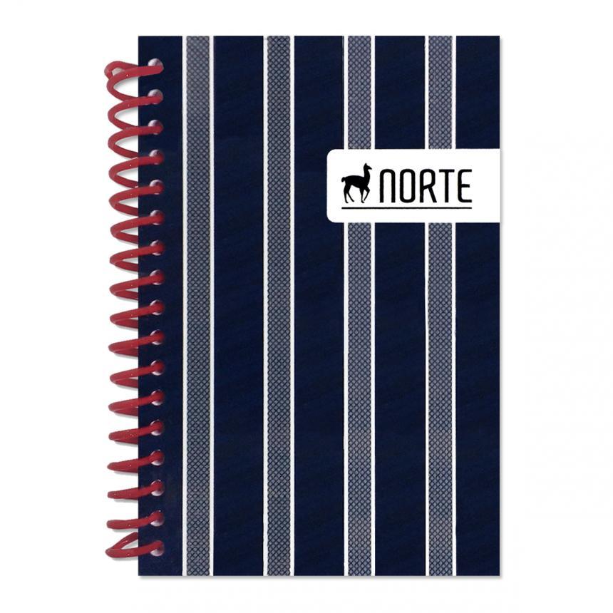 LIBRETA NORTE 4030 C/ESPIRAL  (12 X 8 CM)