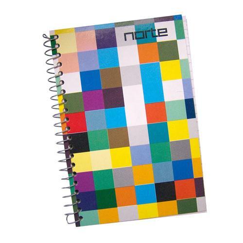 LIBRETA NORTE 7050 C/ESPIRAL  (14 X 9.5 CM)