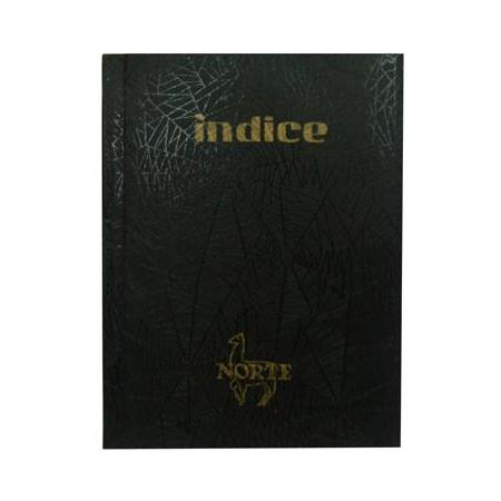 CUADERNO NORTE X 45 HJS. T. DURA C/INDICE (453)