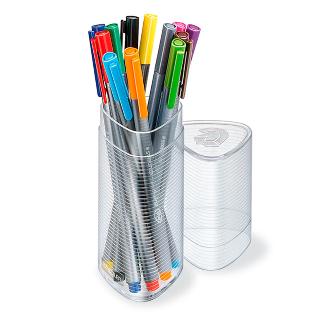 MARCADOR STAEDTLER TRIPLUS 334 TUBO X 12 COLORES