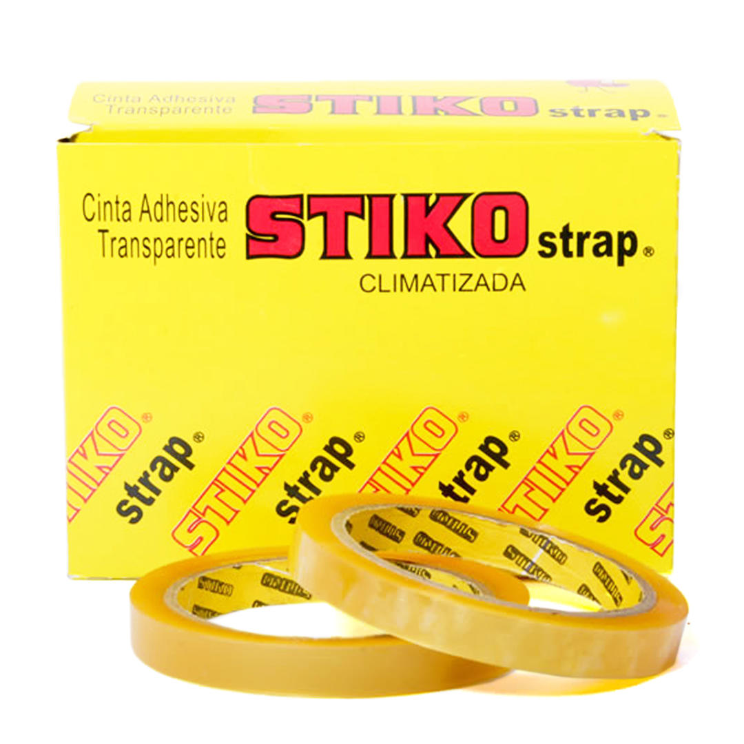 CINTA ADHESIVA STIKO STRAP DE 12 X 60 MTS.