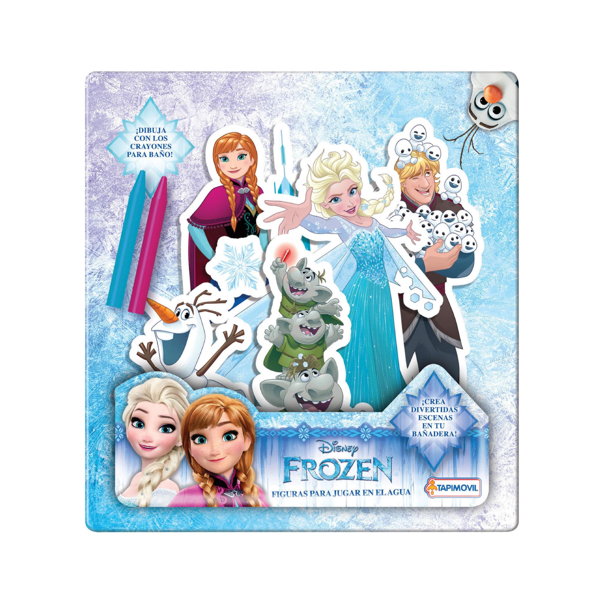 FIGURAS TAPIMOVIL P/ JUGAR EN EL AGUA DE GOMA EVA FROZEN 2 (DFZ07859)