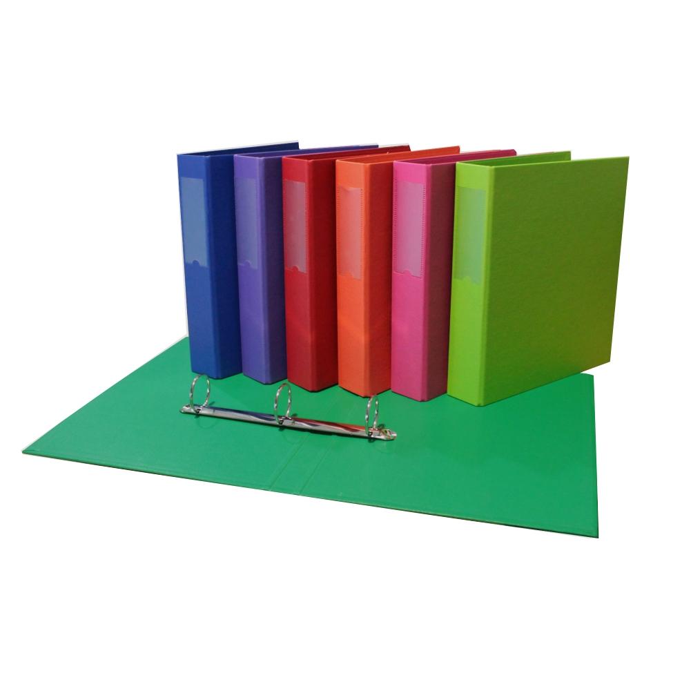 CARPETA THE PEL ESCOLAR 3 X 40 MM. FORRADA PVC V/COLORES (5151)