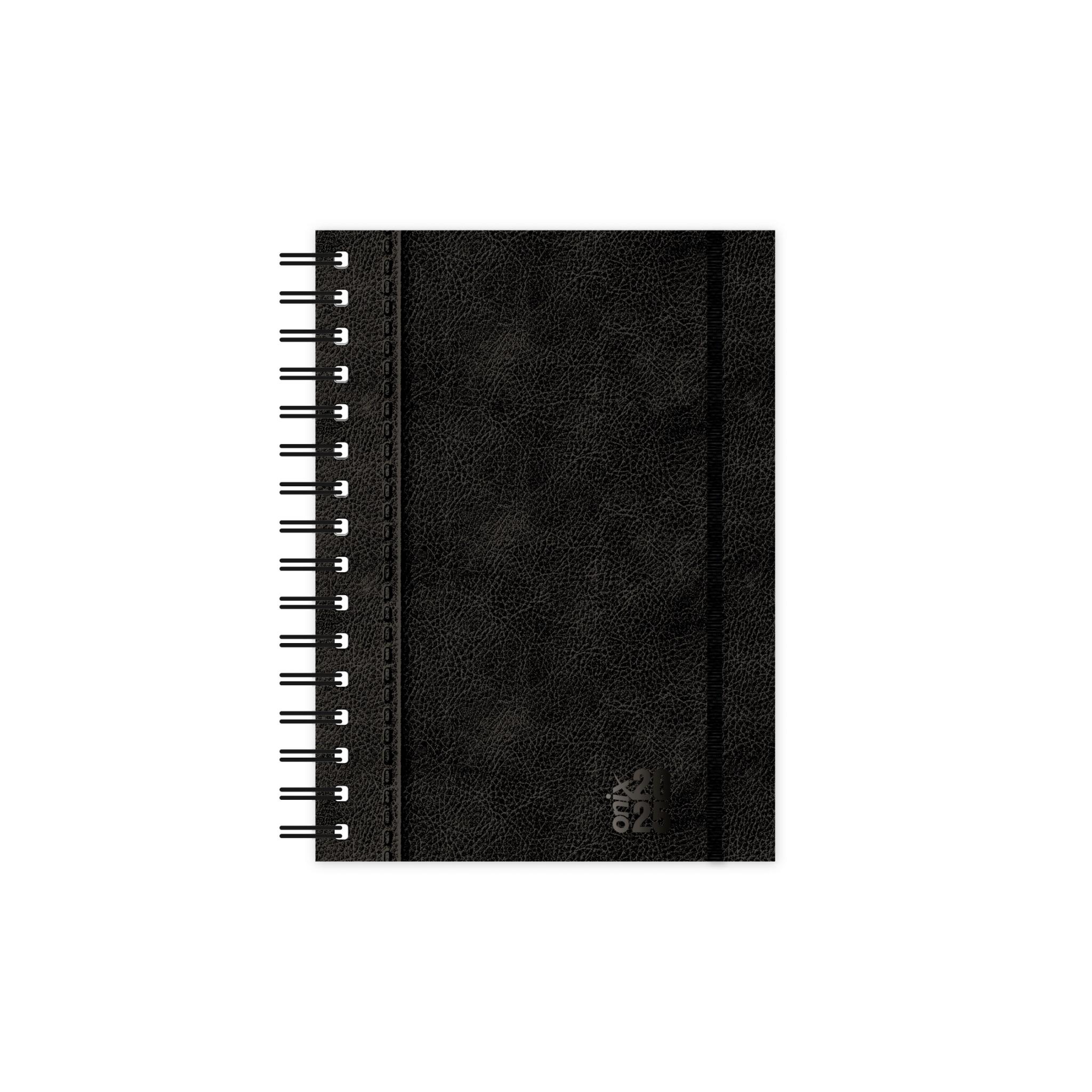 AGENDA ONIX UOMO BLACK DIARIA C/ESP. 16 X 22 CM (AG25A010)