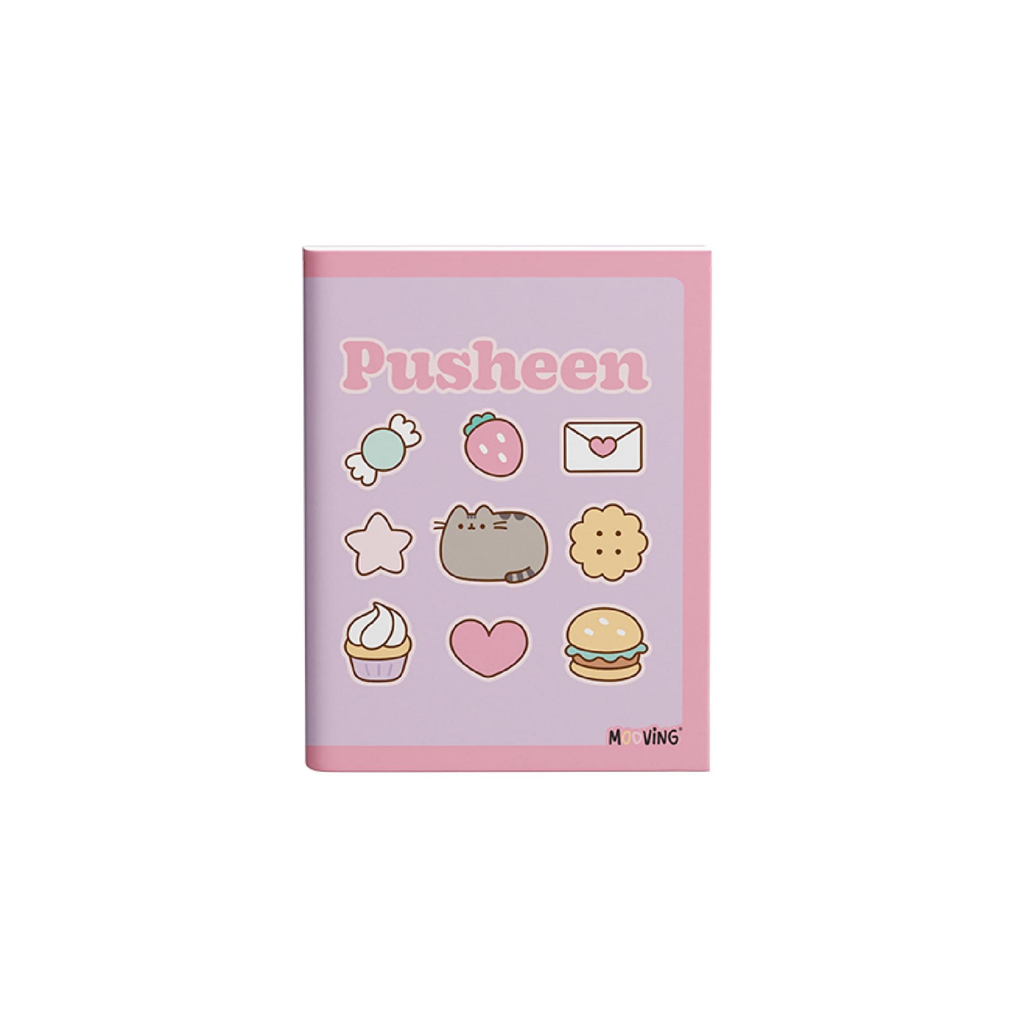 CUADERNO MOOVING T. FLEX  X 48 HJS. RAYADO PUSHEEN