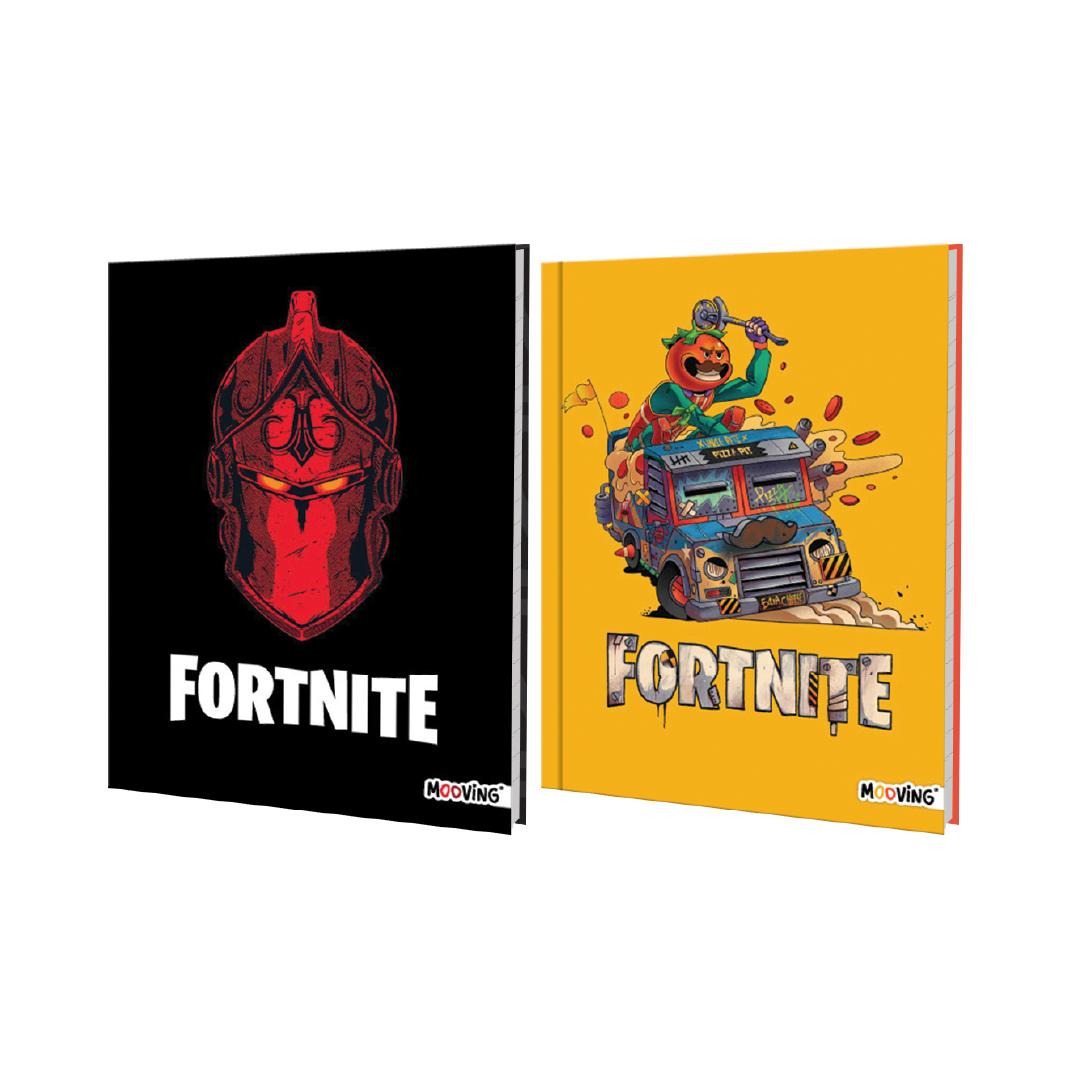 CUADERNO MOOVING T. DURA  X 48 HJS. RAYADO FORTNITE