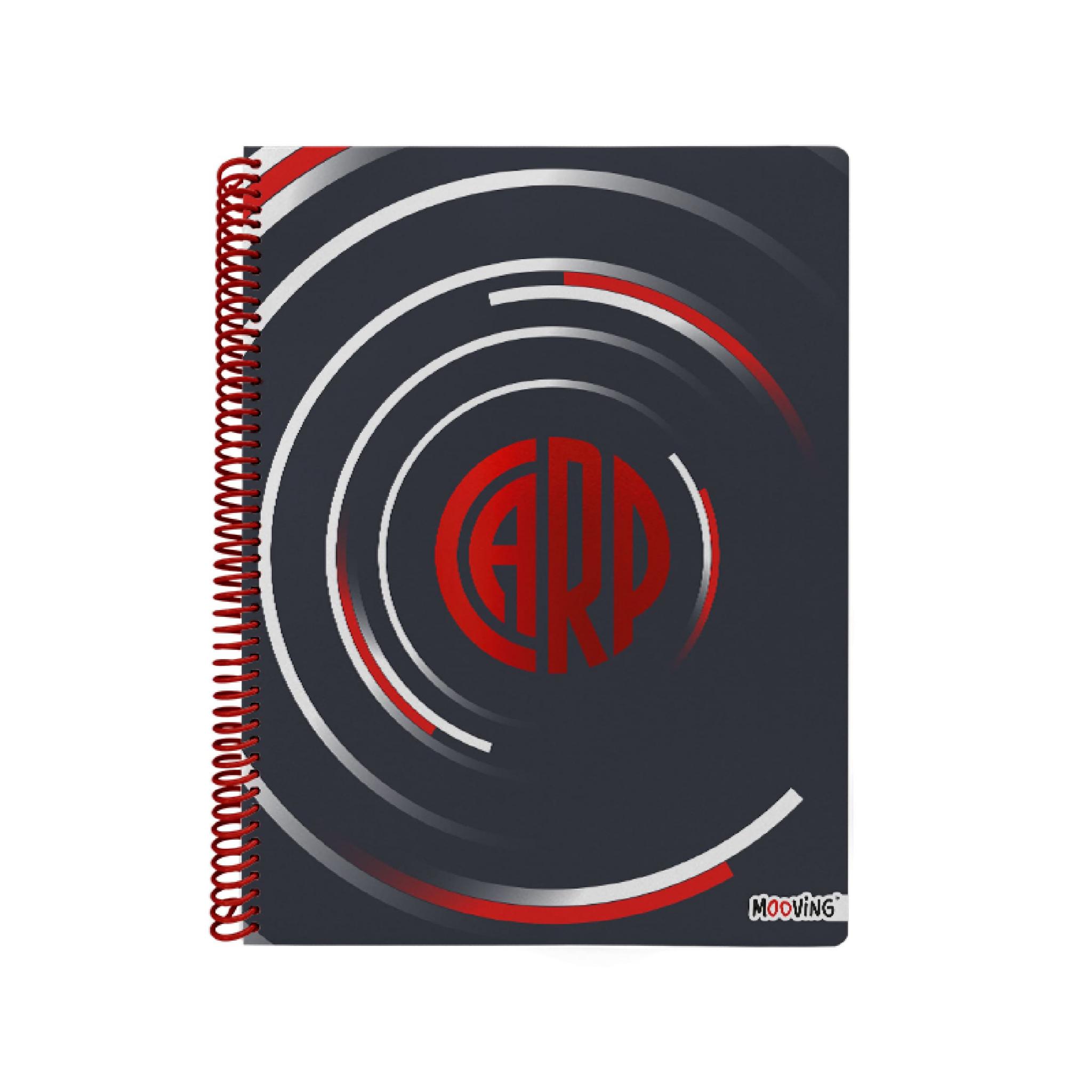 CUADERNO MOOVING 29/7 T. FLEX. X 80 HJS. CUADRIC. RIVER PLATE