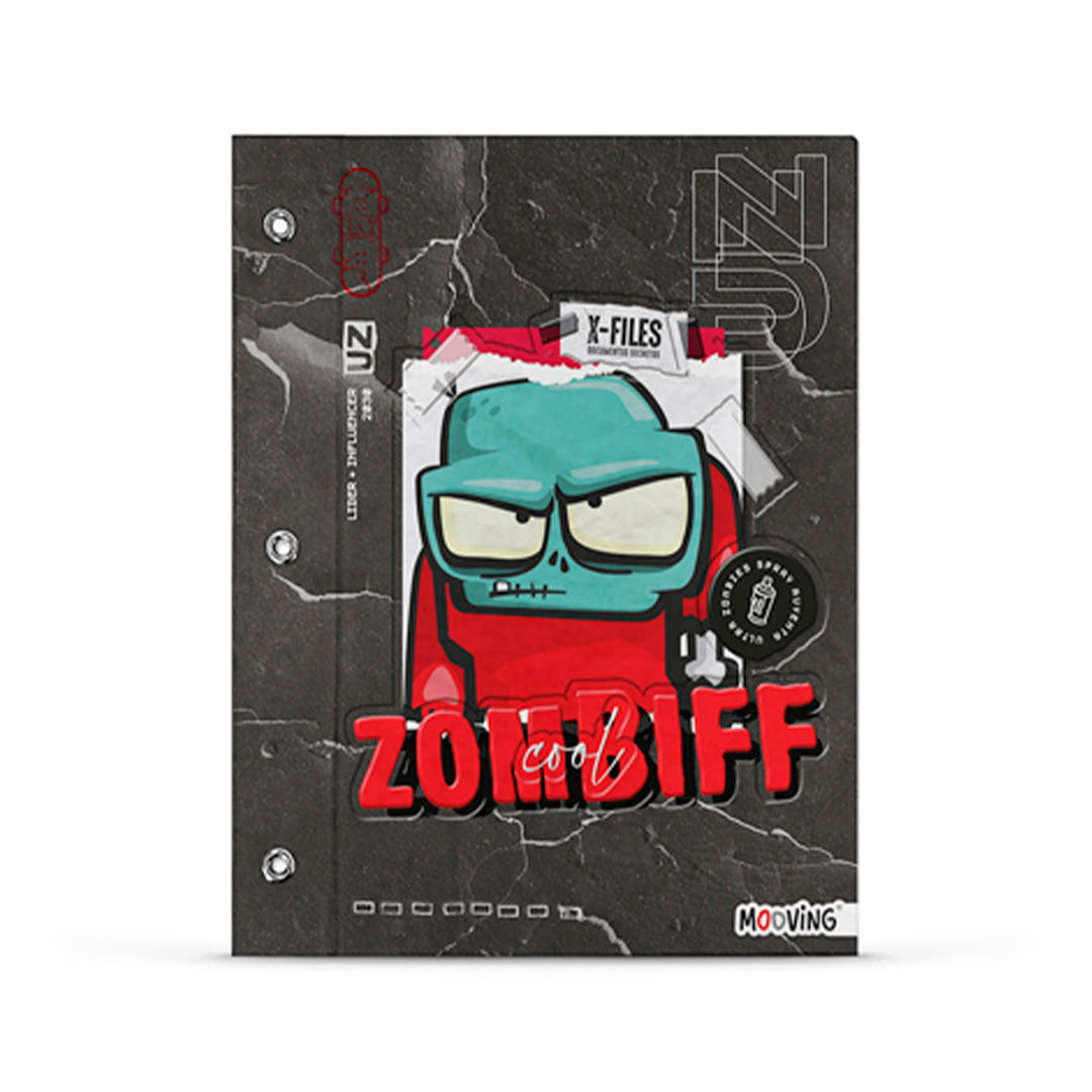 CARPETA MOOVING  Nº 3 CARTONE ULTRA ZOMBIES