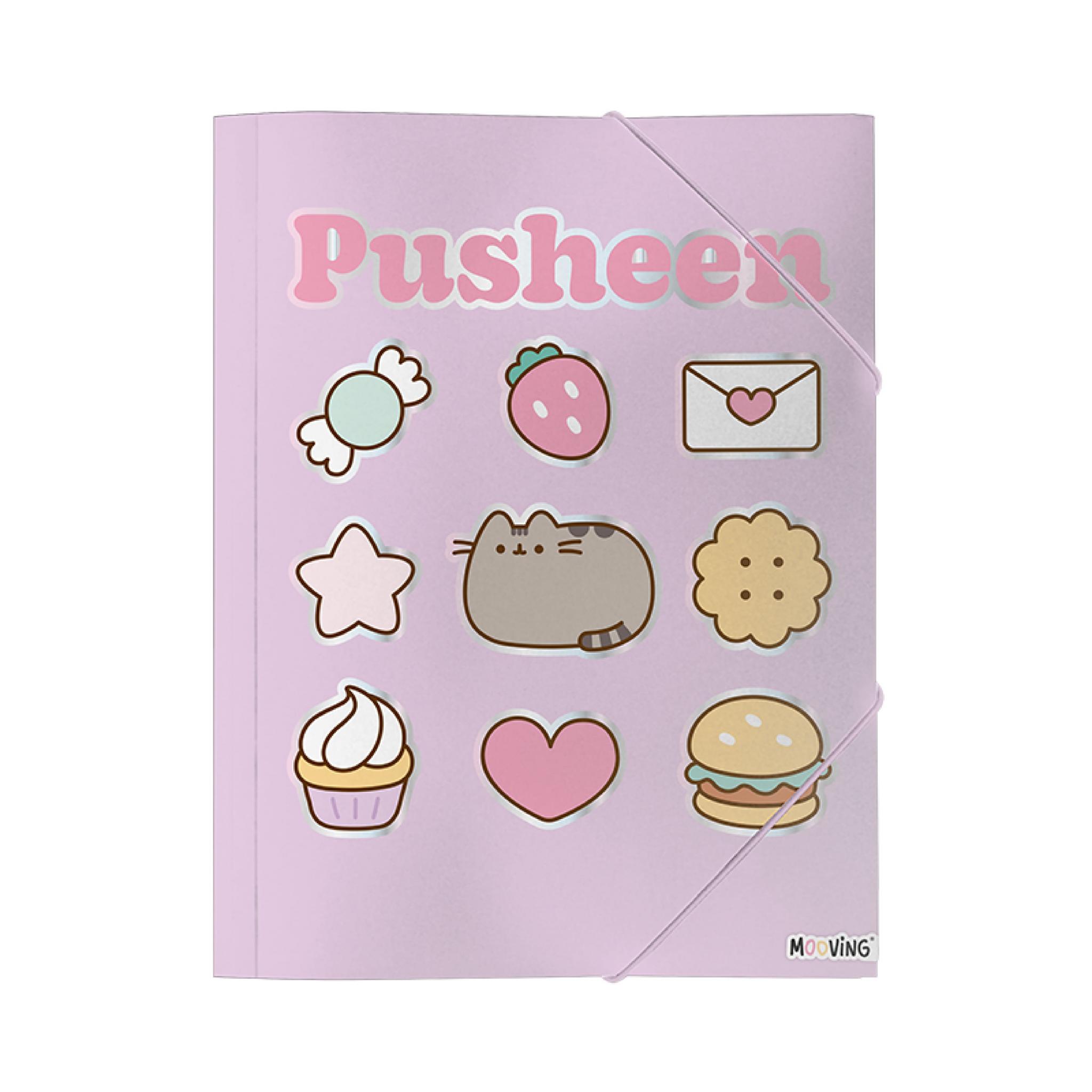 CARPETA MOOVING 3 SOLAPAS OFICIO PUSHEEN