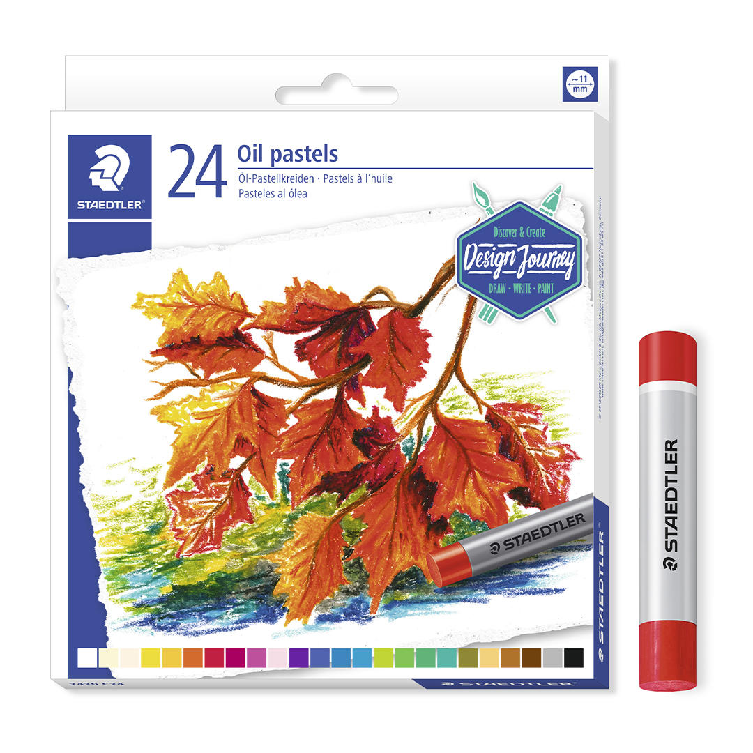 OLEO AL PASTEL STAEDTLER KARAT X 24 COLORES (242024)