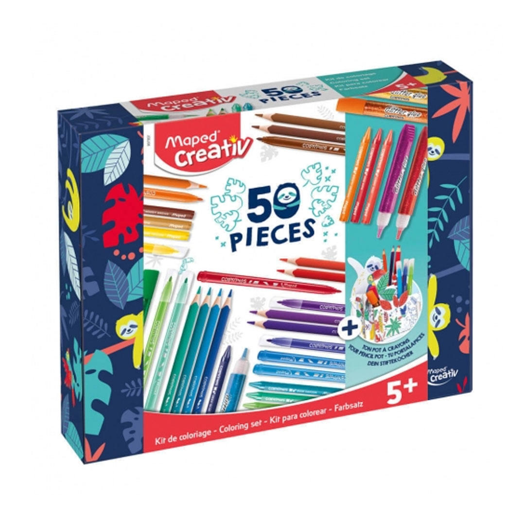 KIT COLOREO MAPED CREATIV DIDACTICO  X  50 PIEZAS (907037)