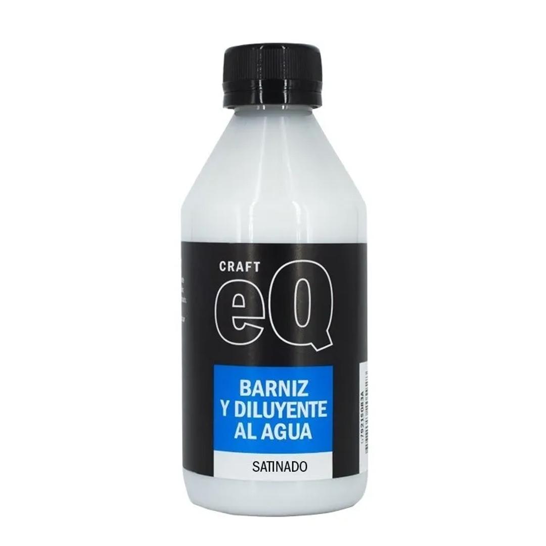 BARNIZ Y DILUYENTE  EQ  SATINADO  X 250 ML.