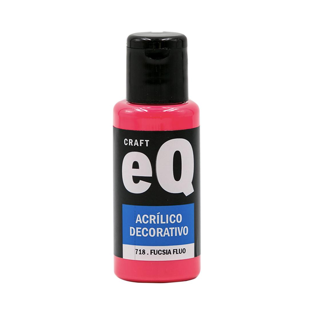 PINTURA EQ ACRILICA DECORATIVA X 50 ML FLUO V/COLORES