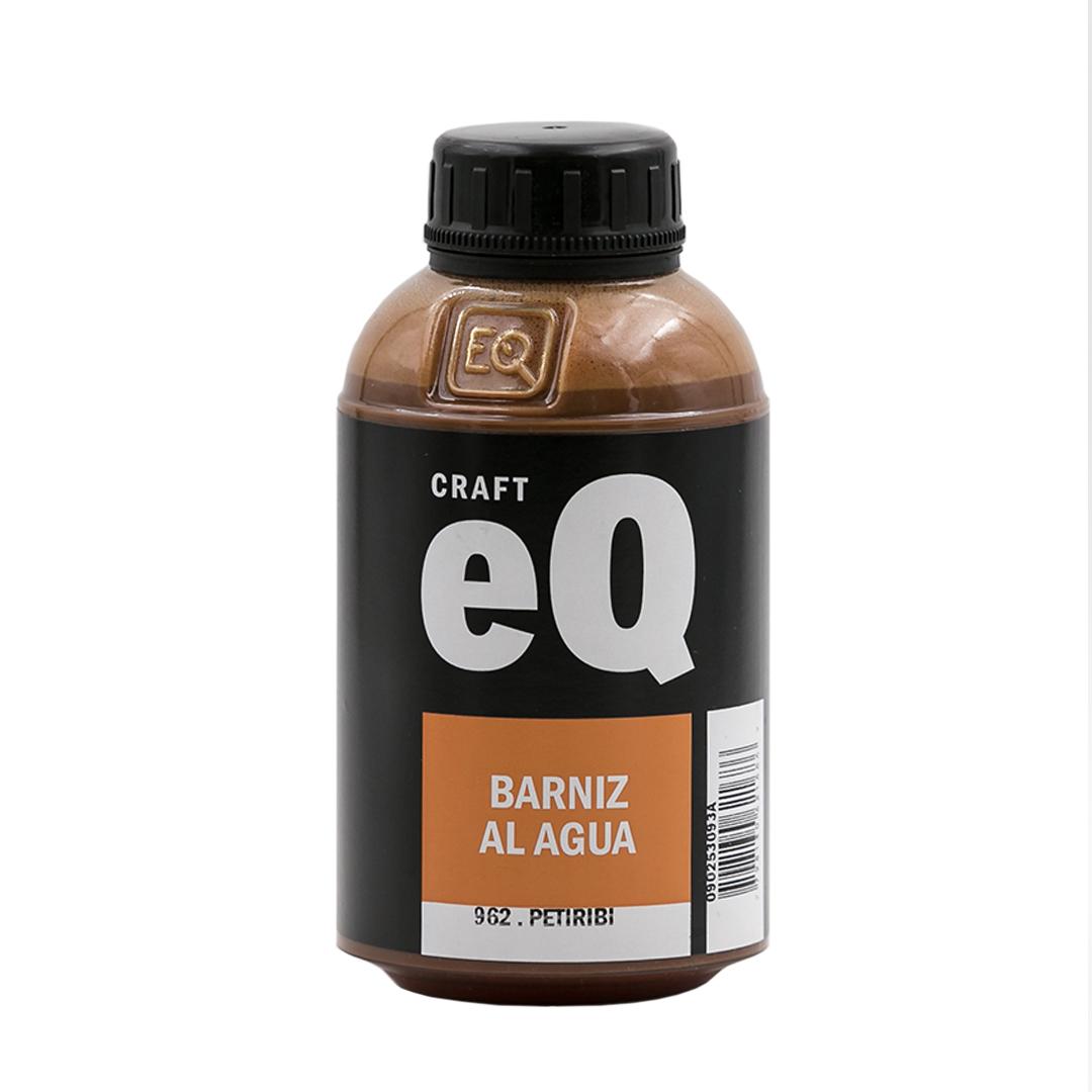 BARNIZ   EQ  AL AGUA  X 375 ML. V/COLORES