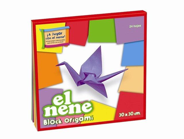 BLOCK EL NENE ORIGAMI 30 X 30 X 24 HJS. (210222)