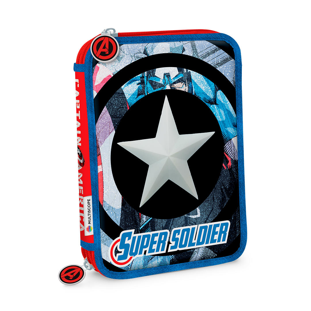 CANOPLA MULTISCOPE DE 2 PISOS AVENGERS SQUISHY (8502-12)