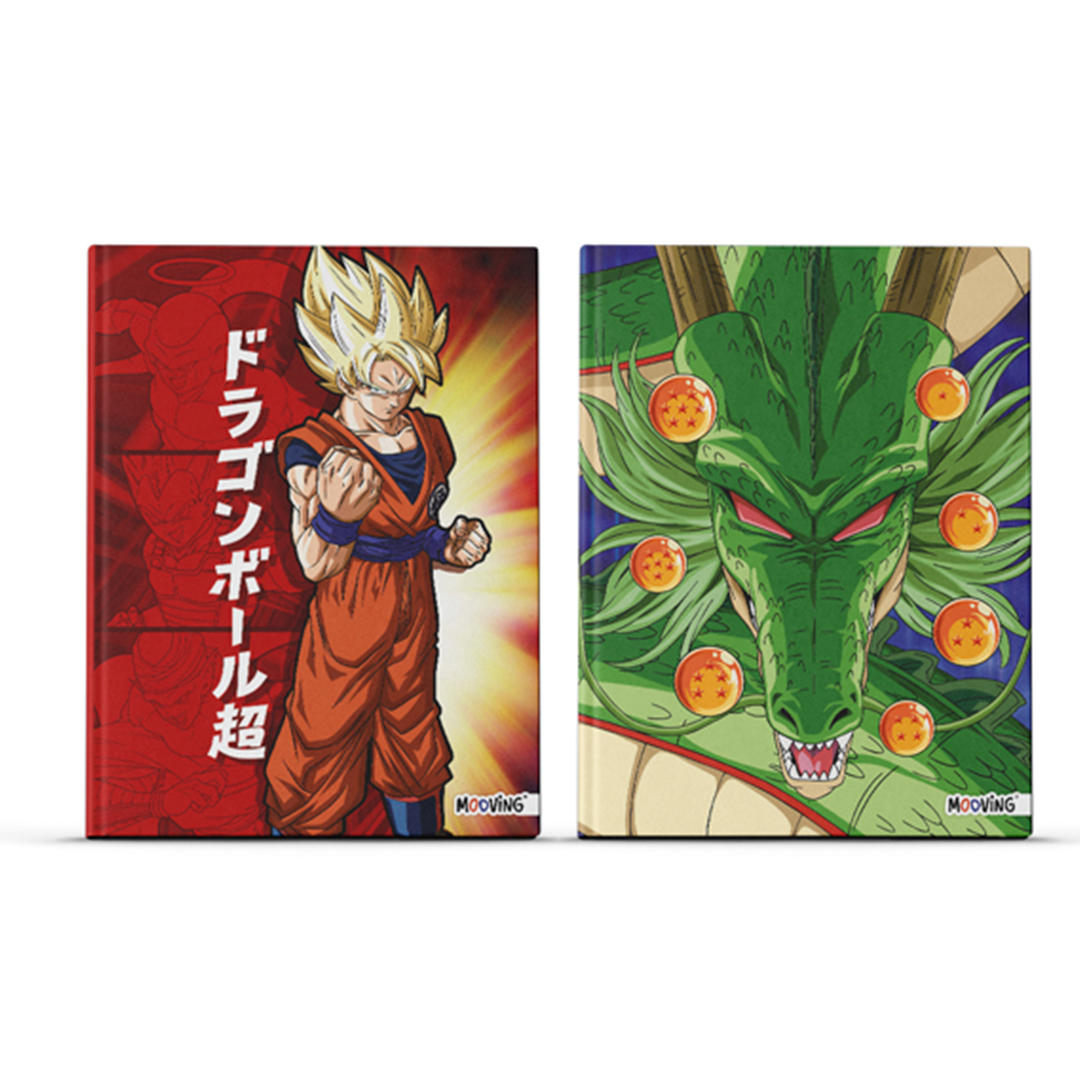 CUADERNO MOOVING T. DURA  X 48 HJS. RAYADO DRAGON BALL