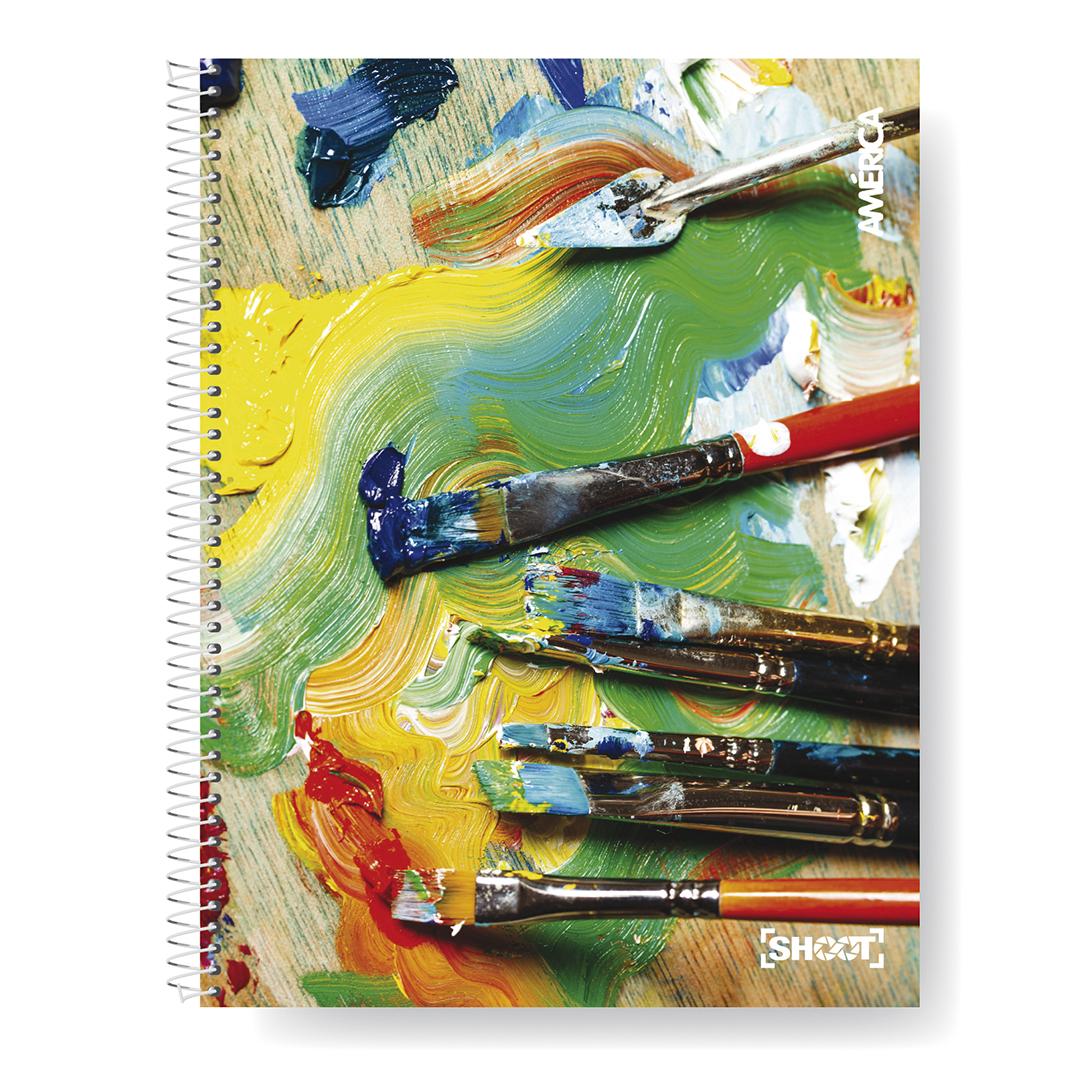 CUADERNO AMERICA SHOOT 29/7 X 120 HJS. LISO