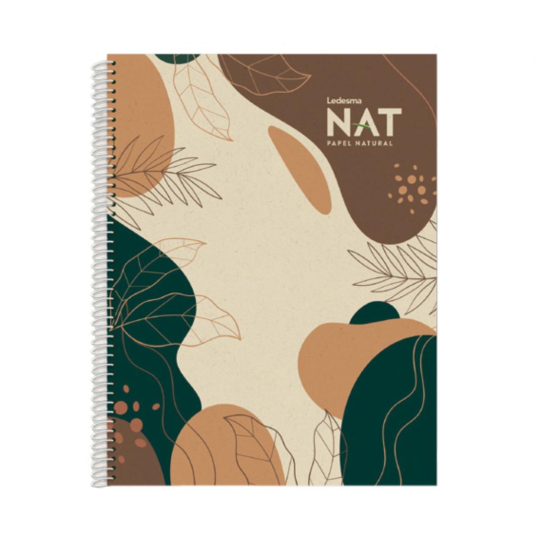 CUADERNO LEDESMA NAT T/SR 21/27 X 80 HJS. RAYADO