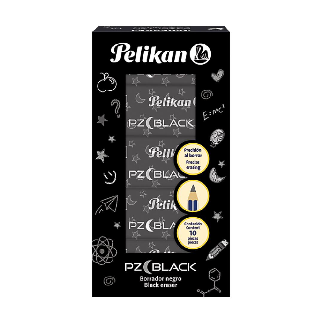 GOMA DE BORRAR PELIKAN BLACK X 10 UNIDADES