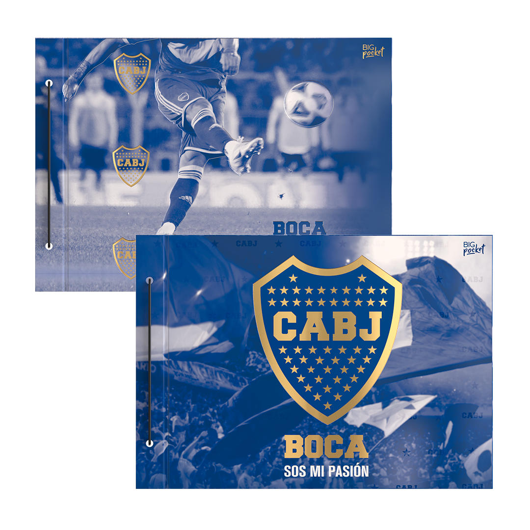 CARPETA PPR N° 5 CARTONE BOCA JR.