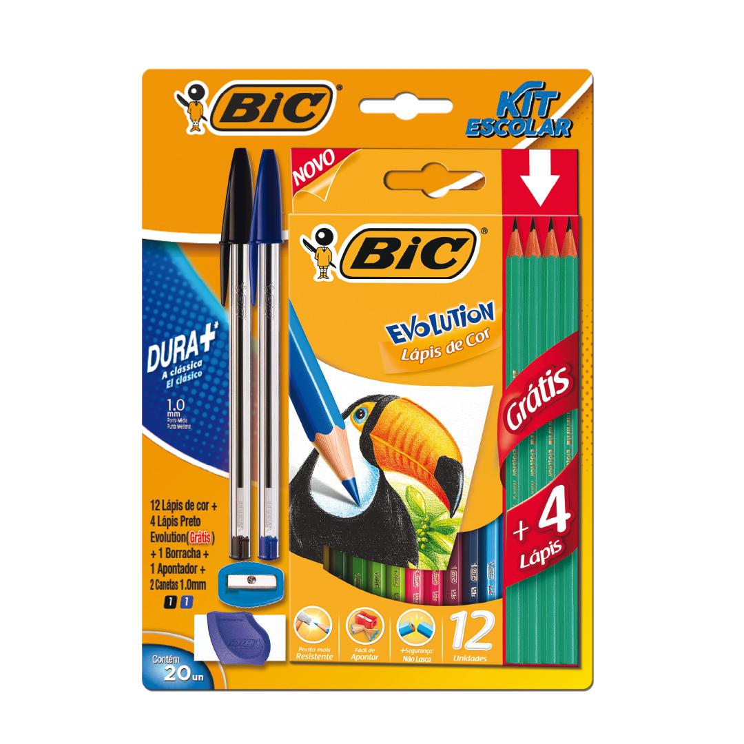 KIT ESCOLAR  BIC EVOLUTION + BOLIGRAFOS  (9709421)