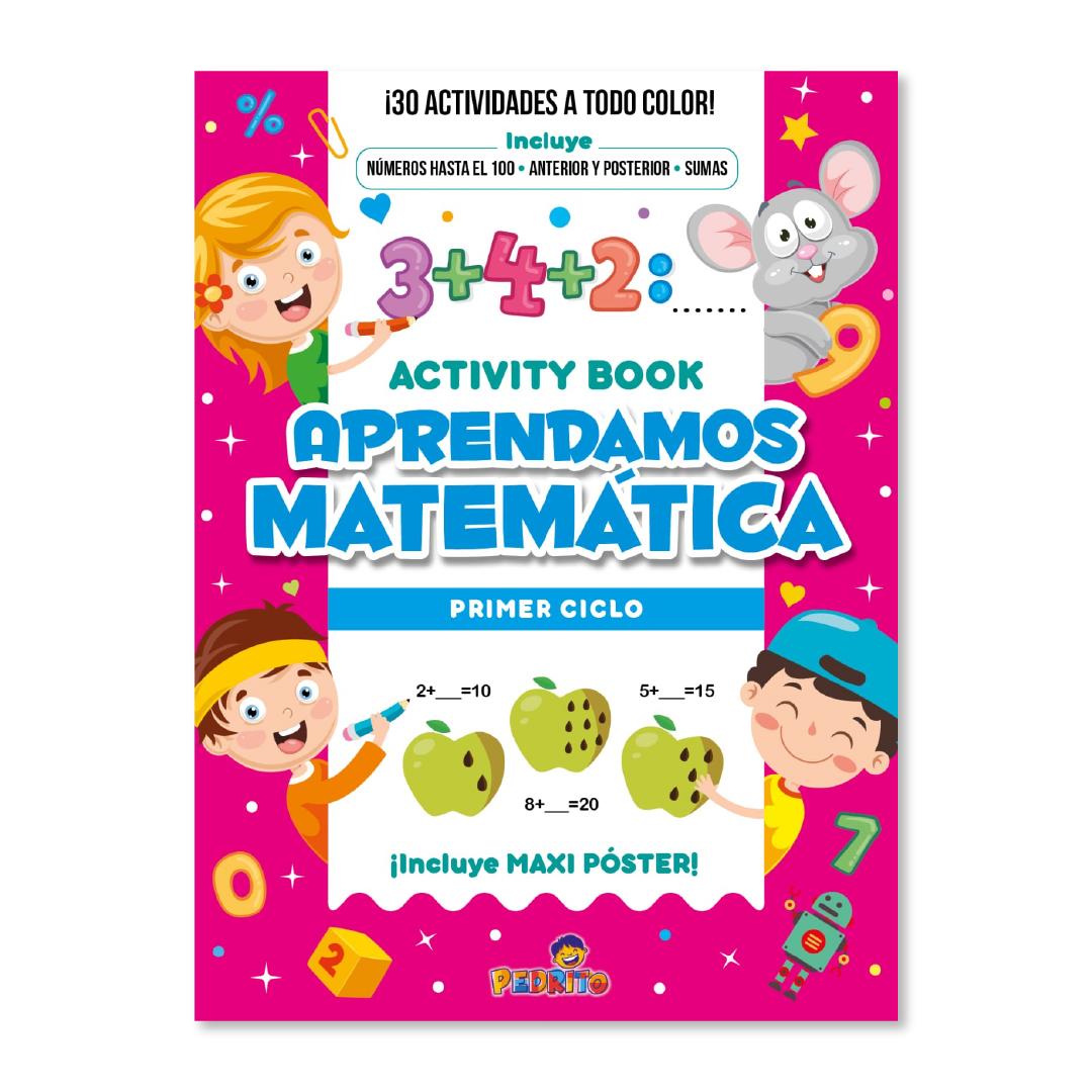 LIBRO PEDRITO ACTIVIDADES APRENDAMOS MATEMATICA X 32 PGS.