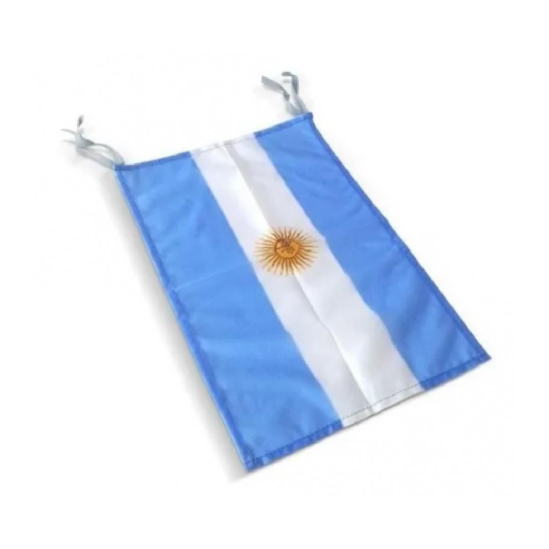 BANDERA ARGENTINA EMBLEMAS ARG. DE 135 X 216 C/SOL