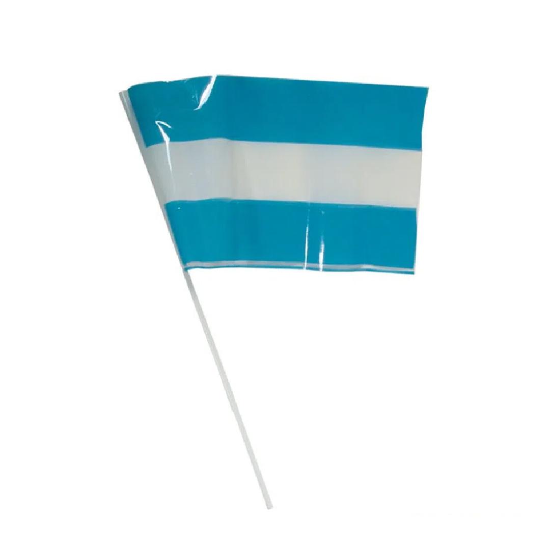 BANDERA PLASTICA ARGENTINA EMBLEMAS ARG. 15 X 25 CM