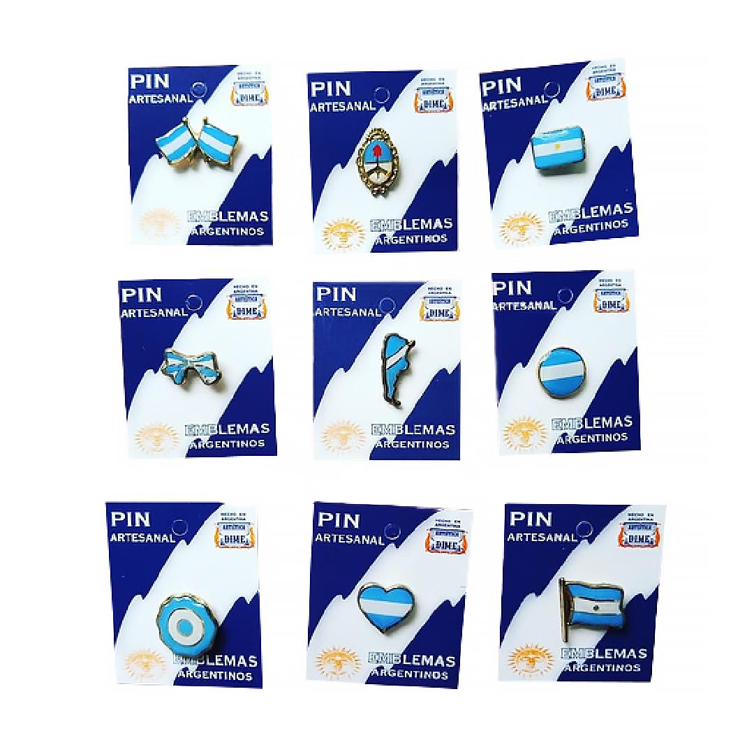 PINS EMBLEMAS ARG. VARIOS MODELOS