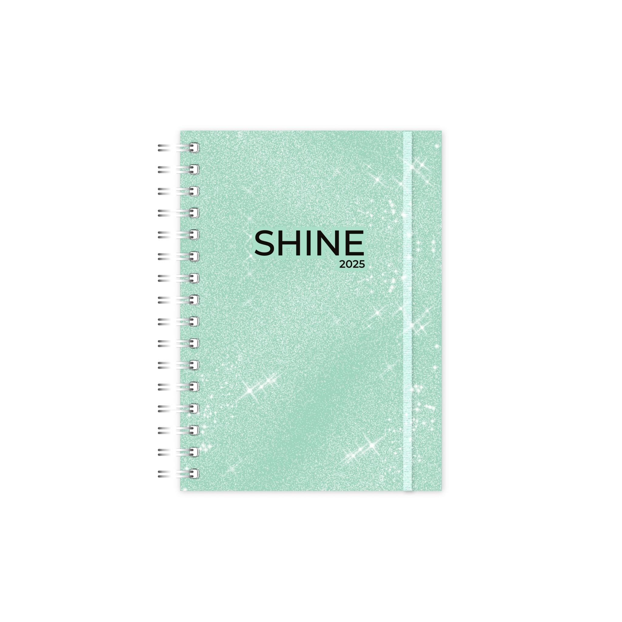 AGENDA ONIX SHINE S/VISTA C/ESP. 16 X 22 CM (AG25B006)