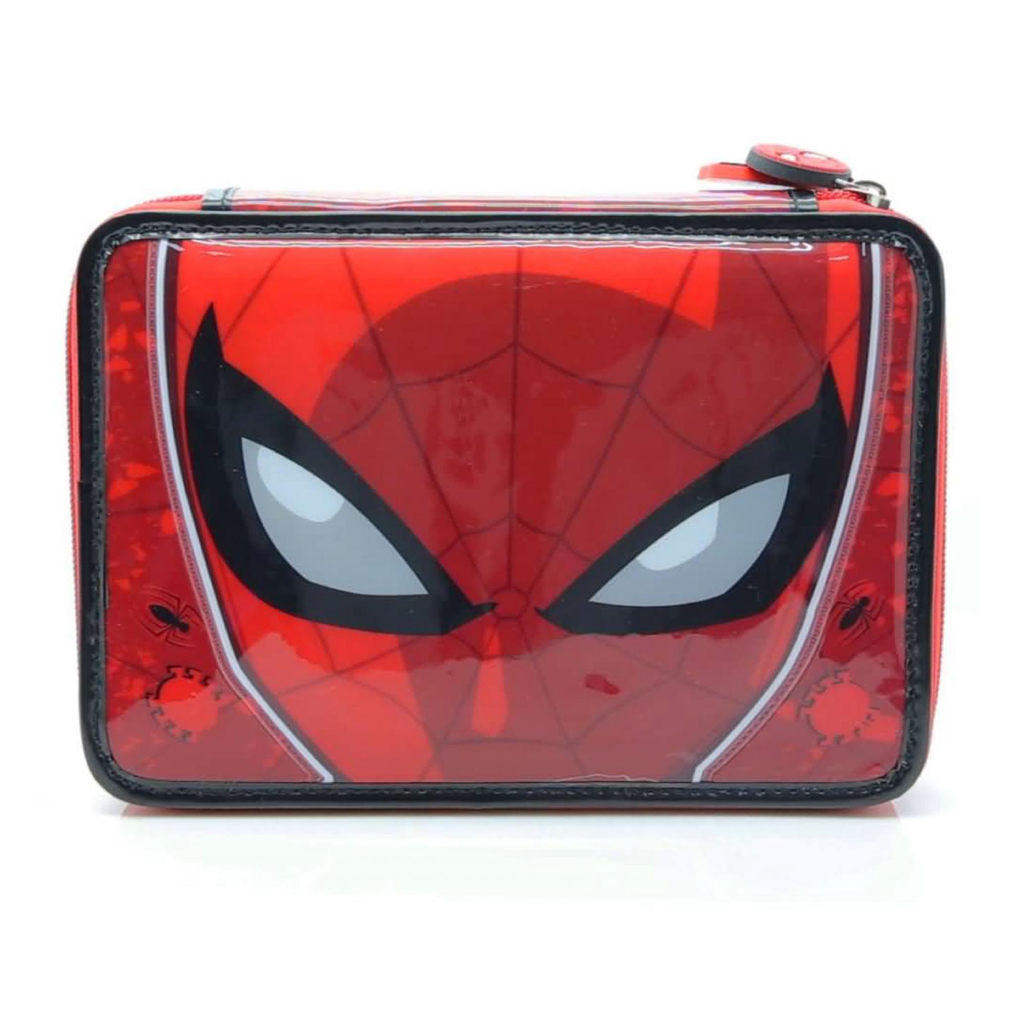 CANOPLA CRESKO DE 2 PISOS PVC SPIDERMAN (HA588) + UTILES