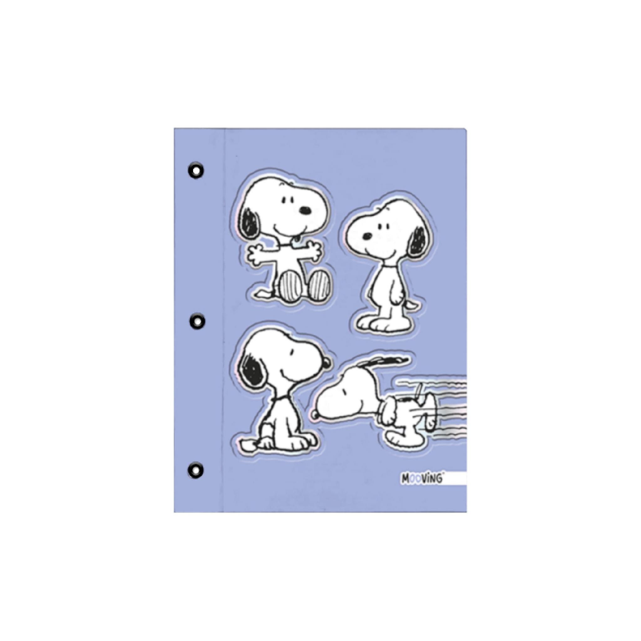 CARPETA MOOVING  Nº 3 CARTONE SNOOPY