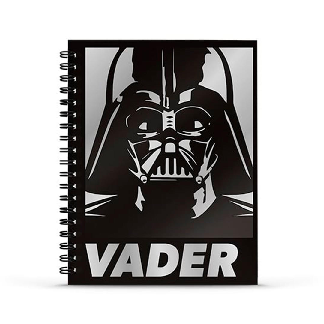 CUADERNO MOOVING 16/21 T. DURA X 80 HJS RAYADO STAR WARS