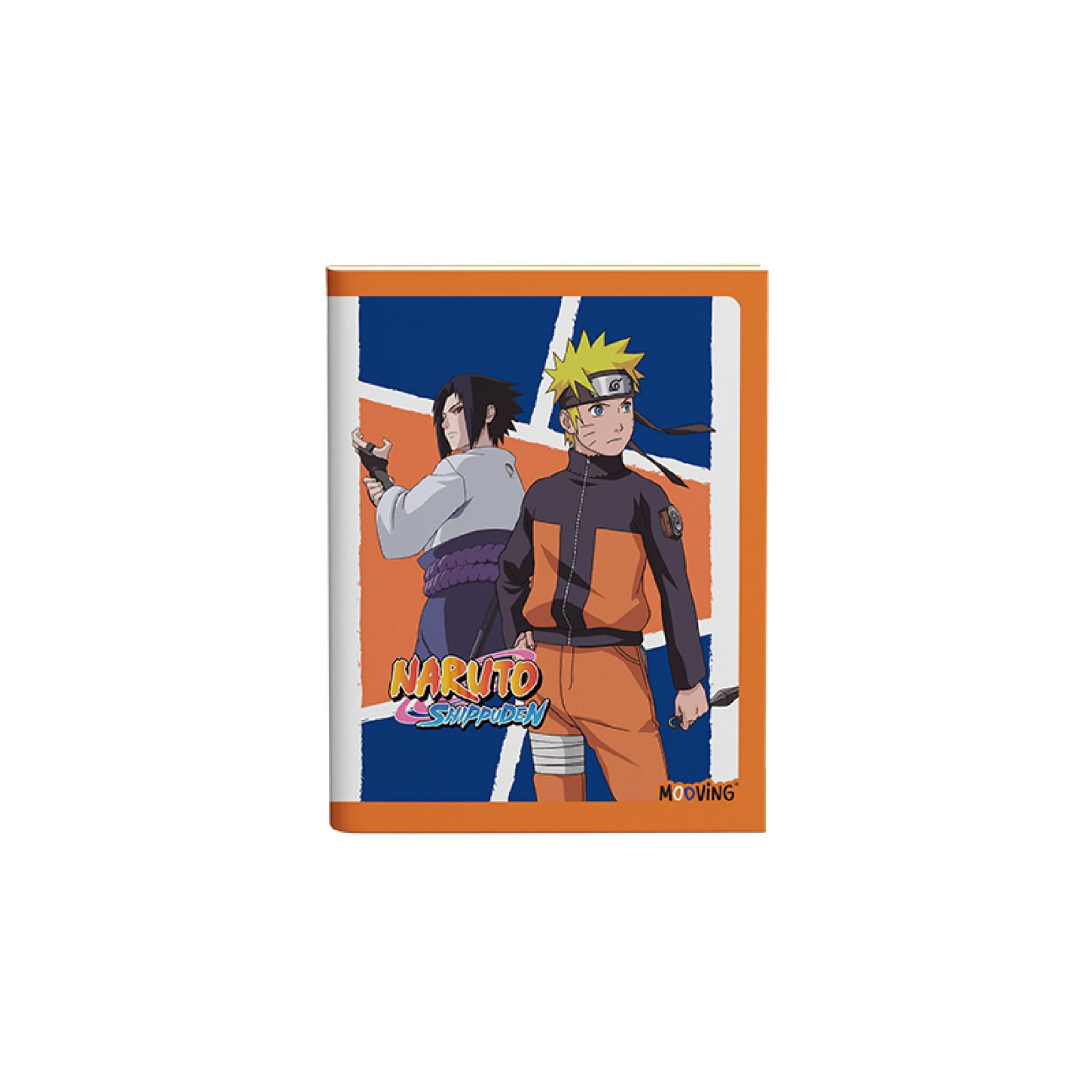 CUADERNO MOOVING T. FLEX  X 48 HJS. RAYADO NARUTO